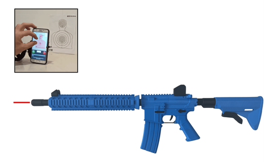 SAFE GUN AR 15 LASER